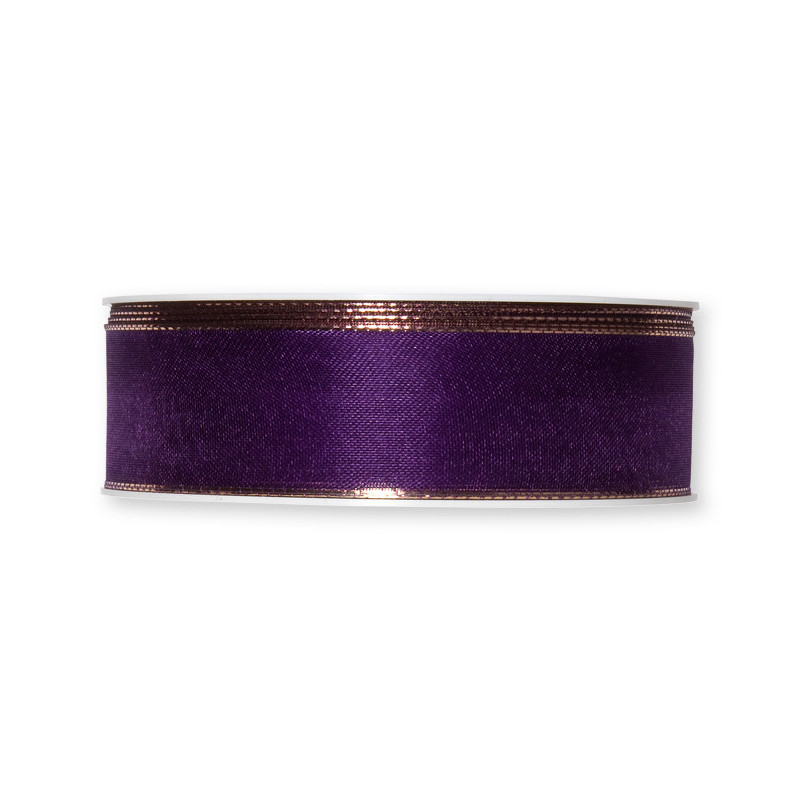 NAUHA LILA ORGANZA KULTAREUNA