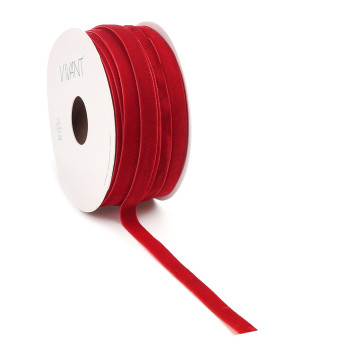 SAMETTINAUHA PUNAINEN 9 MM