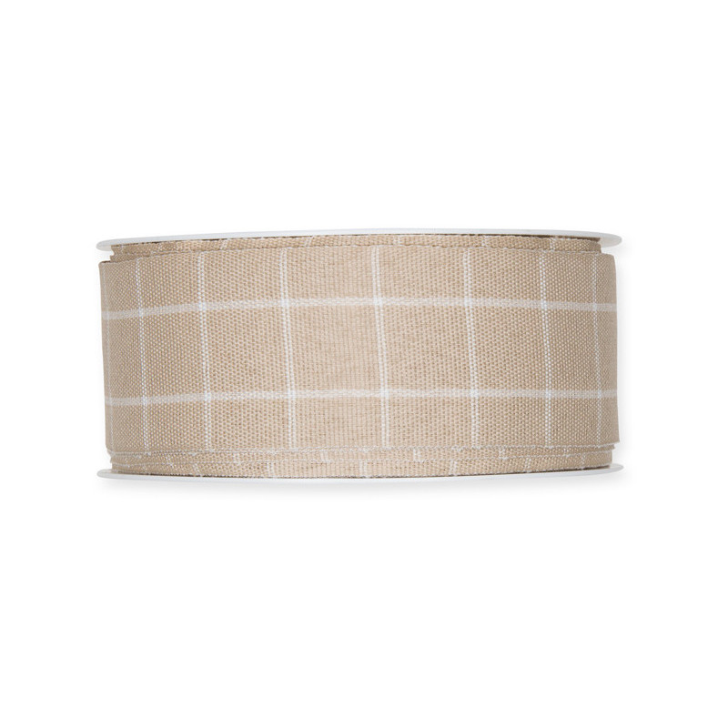 NAUHA PELLAVA VALKOINEN RUUTU