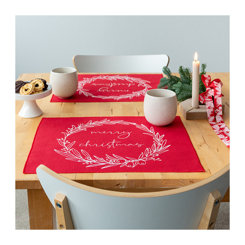 PÖYTÄTABLETIT/2 PUN TEKSTI +KRANSSI