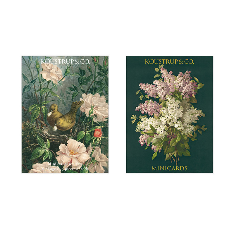 MINIKORTTIPK/10 HERKÄT KUKAT+KUORET