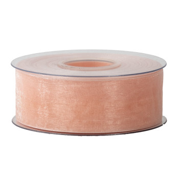 NAUHA PERSIKKA ORGANZA 4 CM