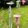 LINTUALLAS PINKKI BAMBUKOM. K 70 CM LINTUALLAS PINKKI BAMBUKOM. K 70 CM