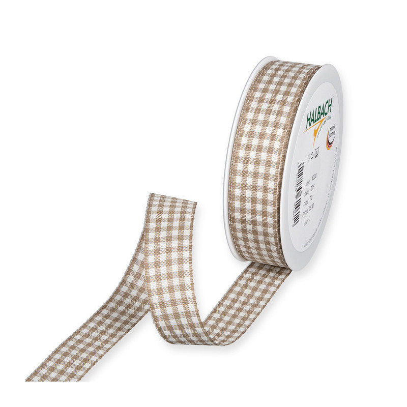 NAUHA PELLAVA/VALKO RUUTU 2,5 CM