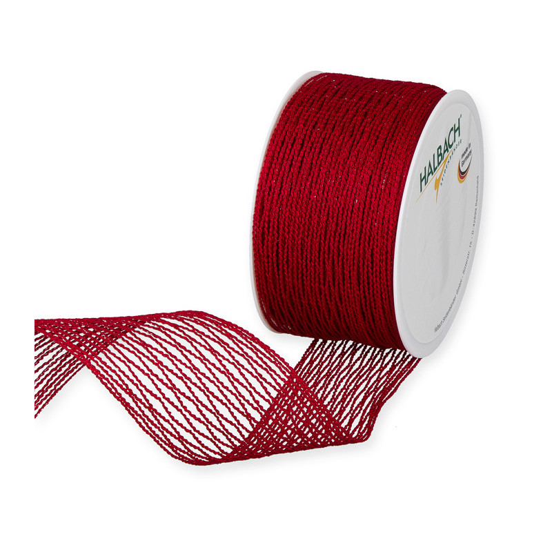 NAUHA PUNAINEN VERKKO L 5 CM