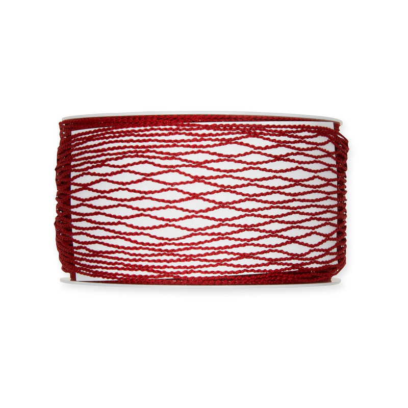 NAUHA PUNAINEN VERKKO L 5 CM