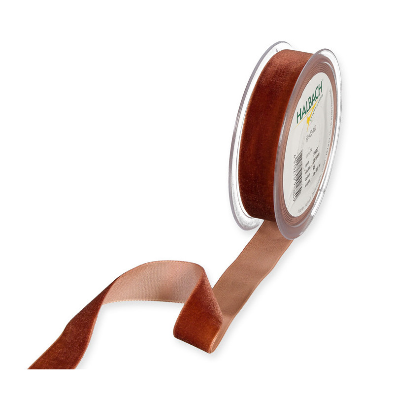 SAMETTINAUHA ROSEWOOD 2,5 CM