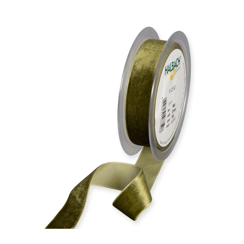 SAMETTINAUHA SAMMALEENVIHREÄ 2,5