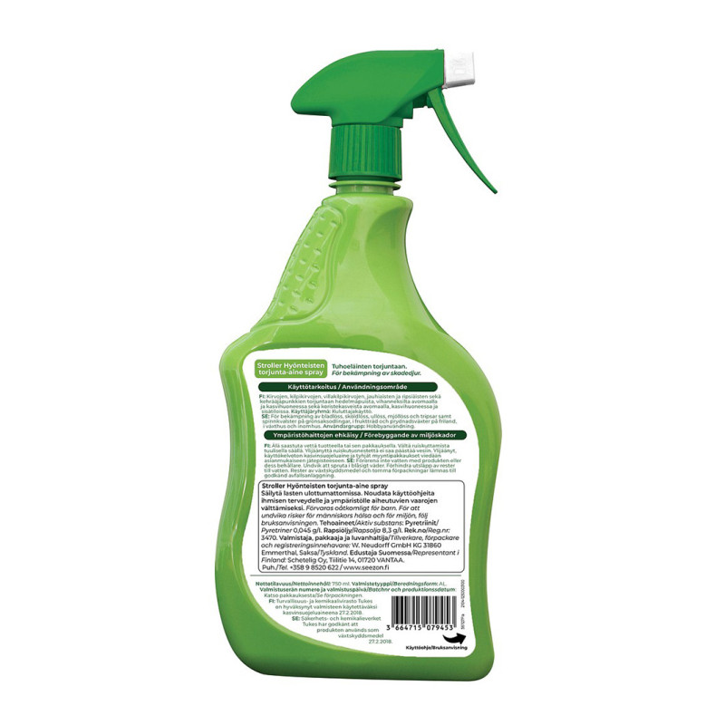 STROLLER SPRAY 750 ML LUOMUVILJELYY