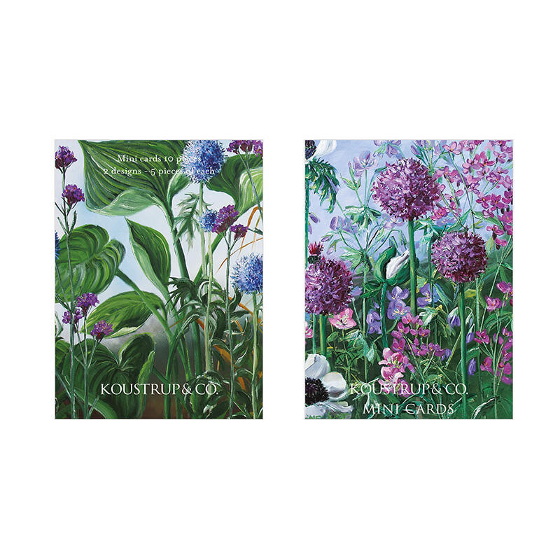 MINIKORTTIPK/10 SINI-LILAKUKKIA+KUO