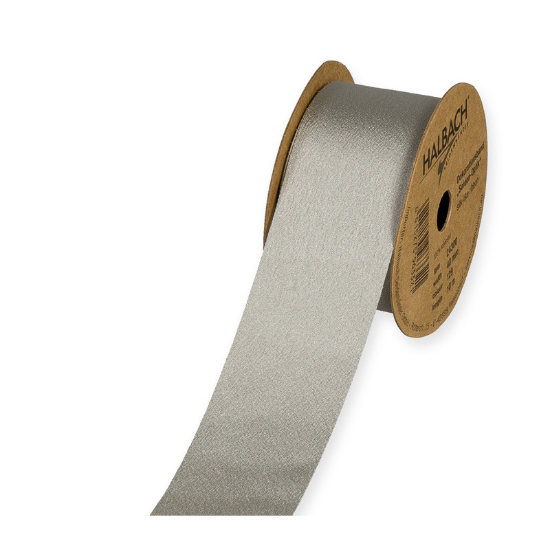 NAUHA VIHERTÄVÄNHARMAA SILKKI 4 CM