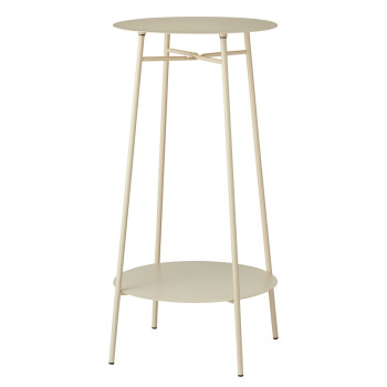 PÖYTÄ KERMA METALLI 2 TASOA K60 CM