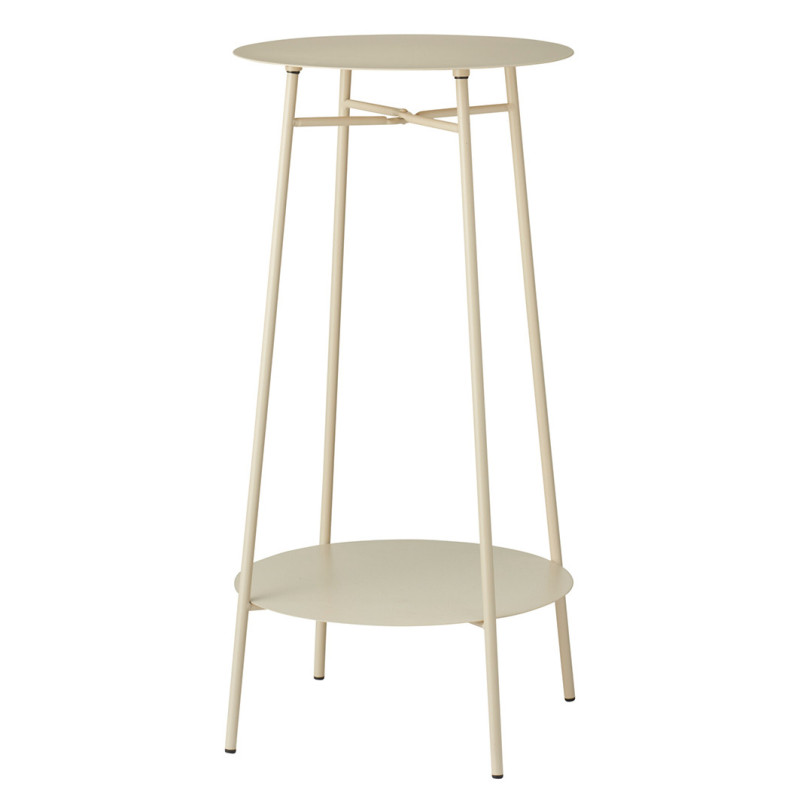 PÖYTÄ KERMA METALLI 2 TASOA K60 CM