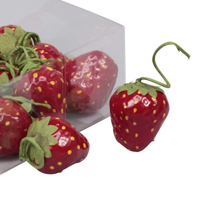 MANSIKKARAS/12 MANSIKKAA H 4 CM