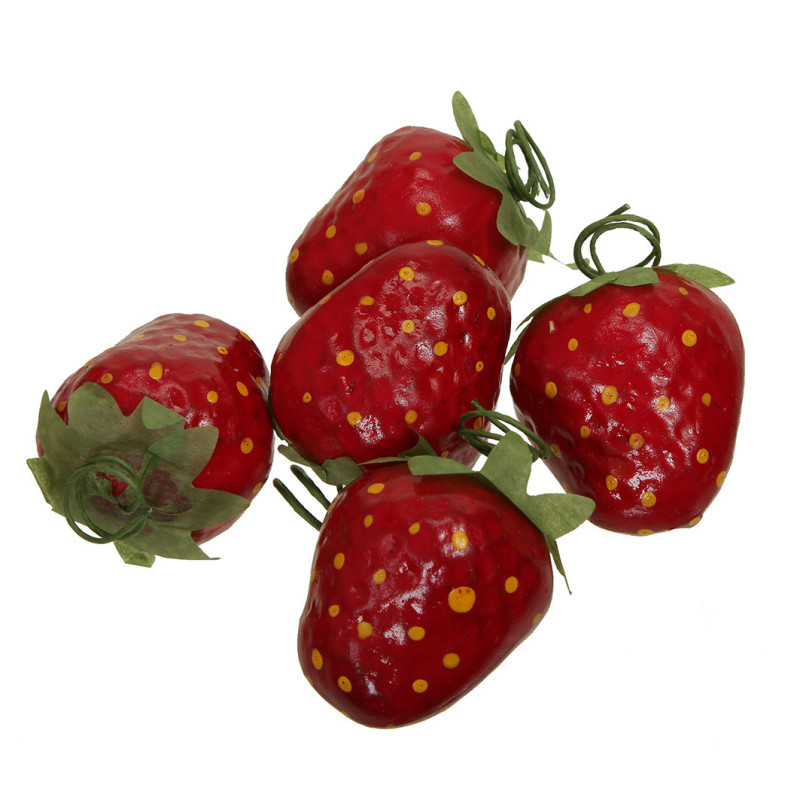 MANSIKKARAS/12 MANSIKKAA H 4 CM