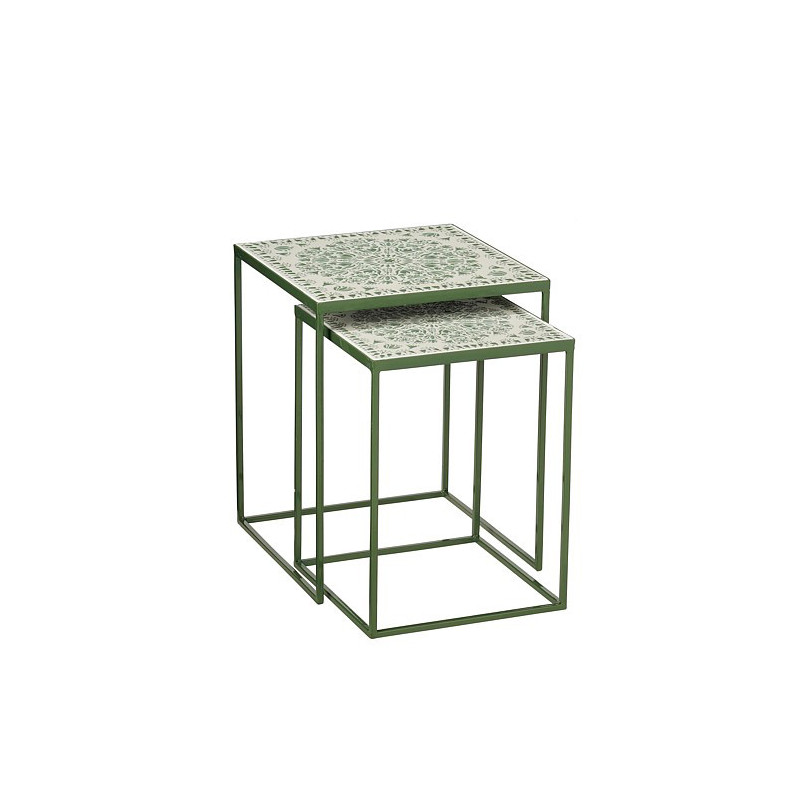 PÖYTÄSARJA/2 BOLOGNA MATALA VIHRE