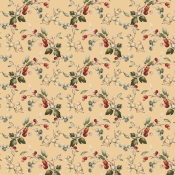 JOULUPAPERI RED BERRIES RUS 60X75